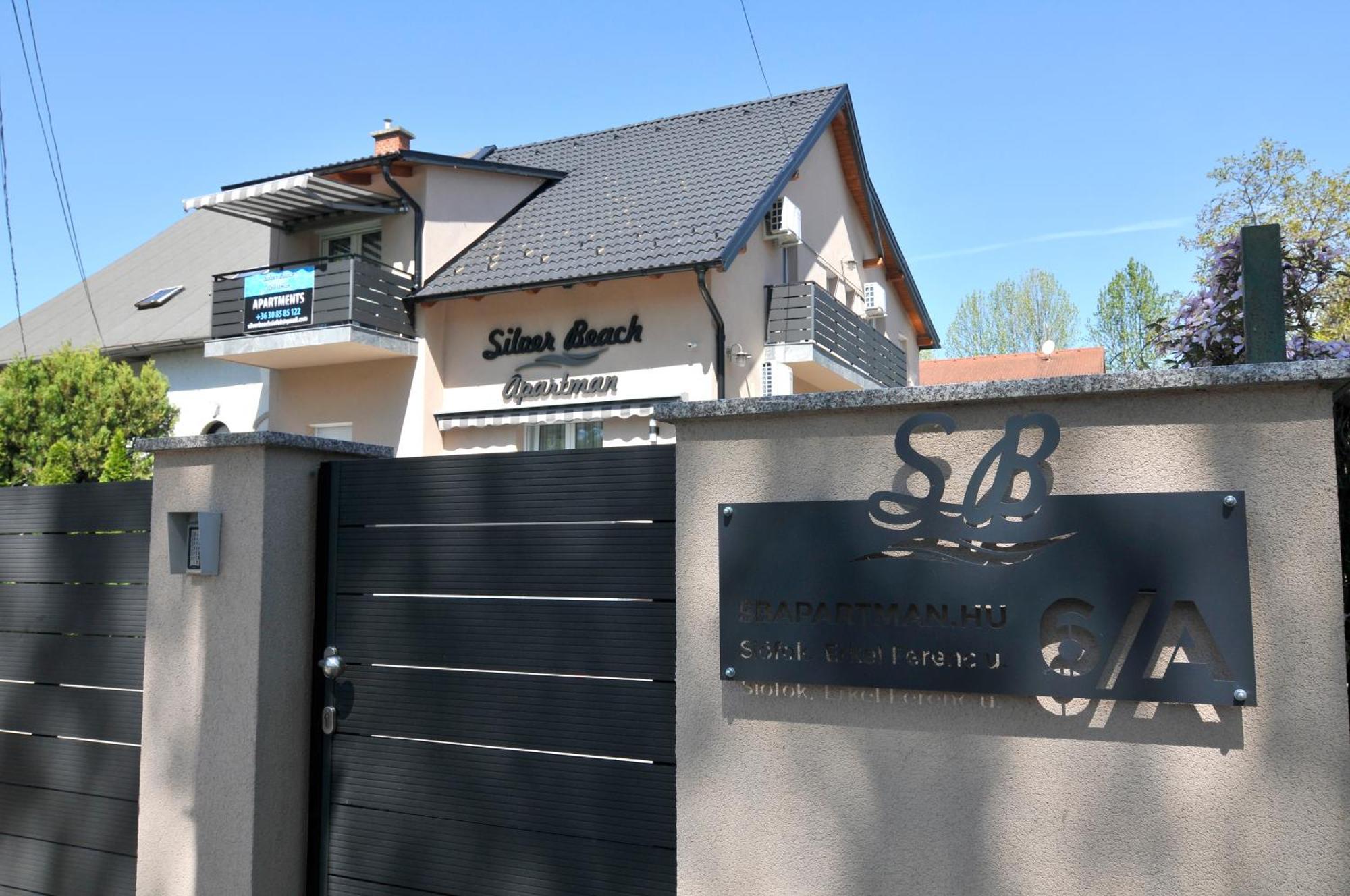 Silver Beach Apartments Siófok Eksteriør bilde